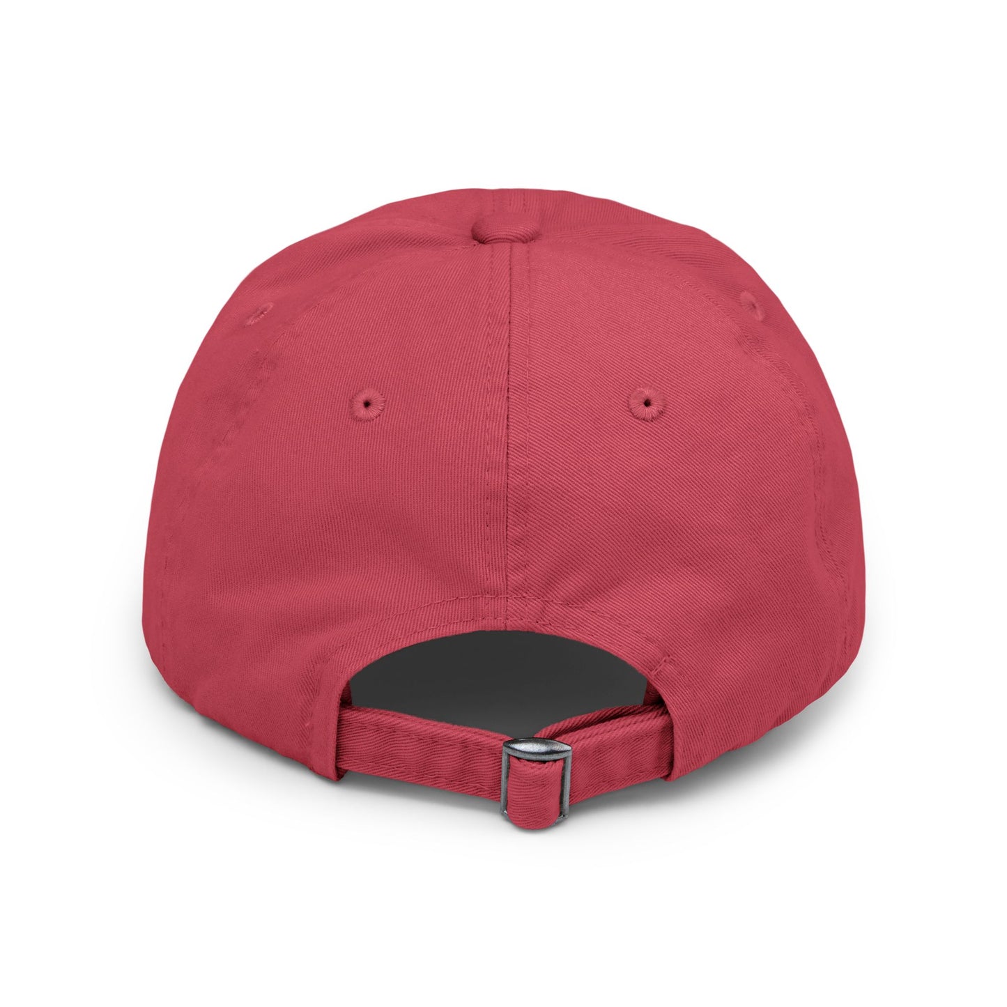Back of Red Grow In Faith Christian Hat