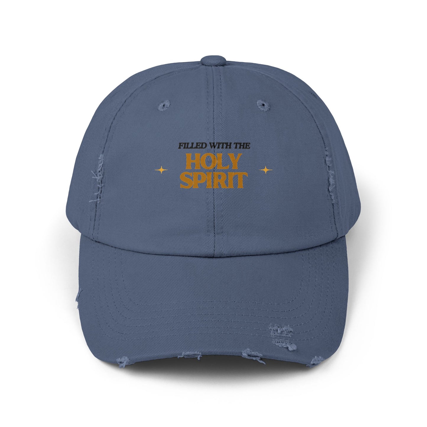 Front of Scotland Blue Holy Spirit Christian Hat